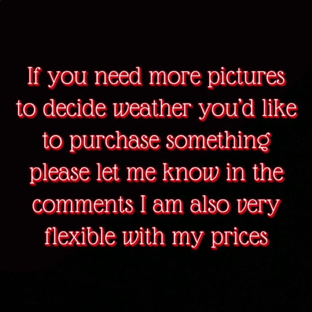 Also I do charge shipping on certain items